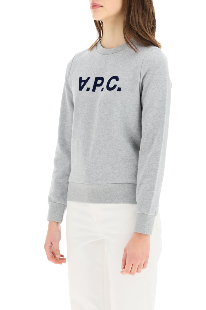 A.P.C. Sweatshirt Logo   Grey