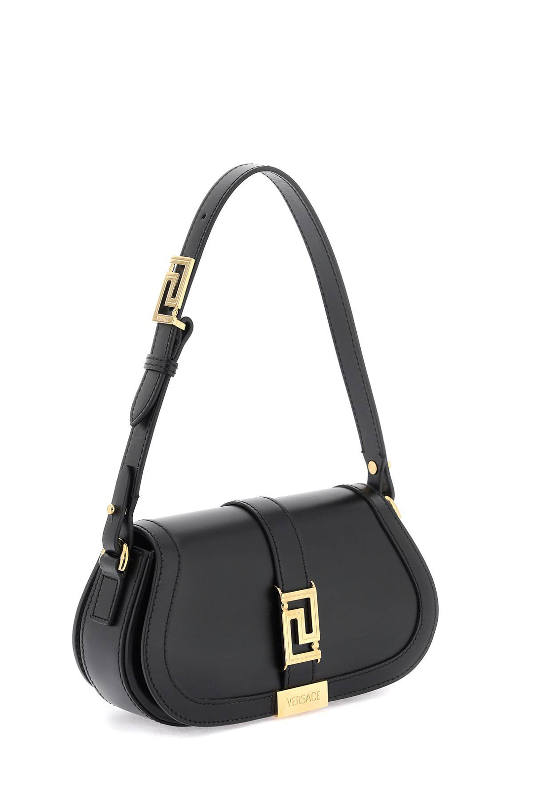 Versace 'Greca Goddess' Mini Shoulder Bag   Nero