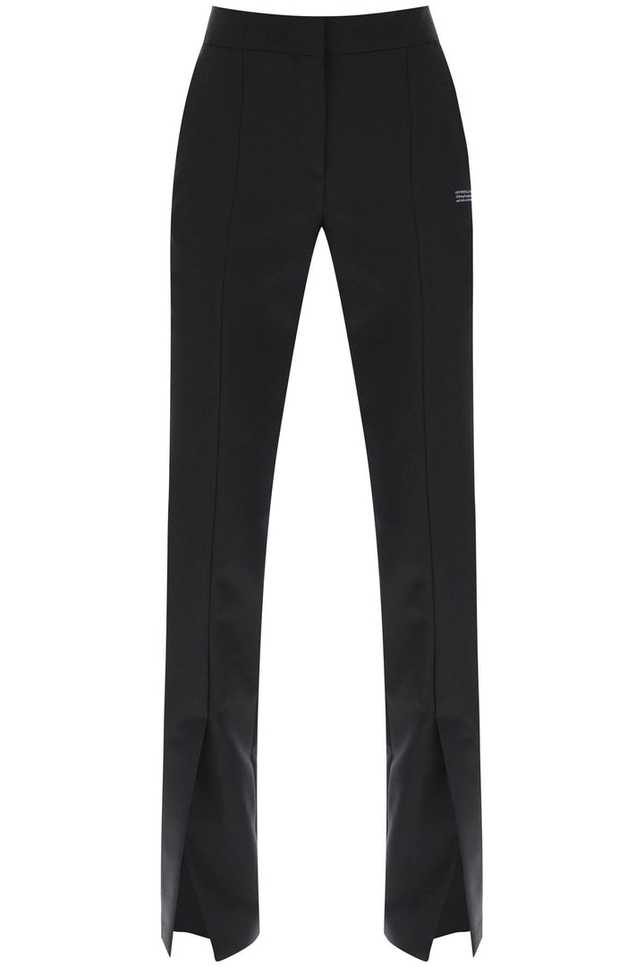 Off White Corporate Tailoring Pants   Nero