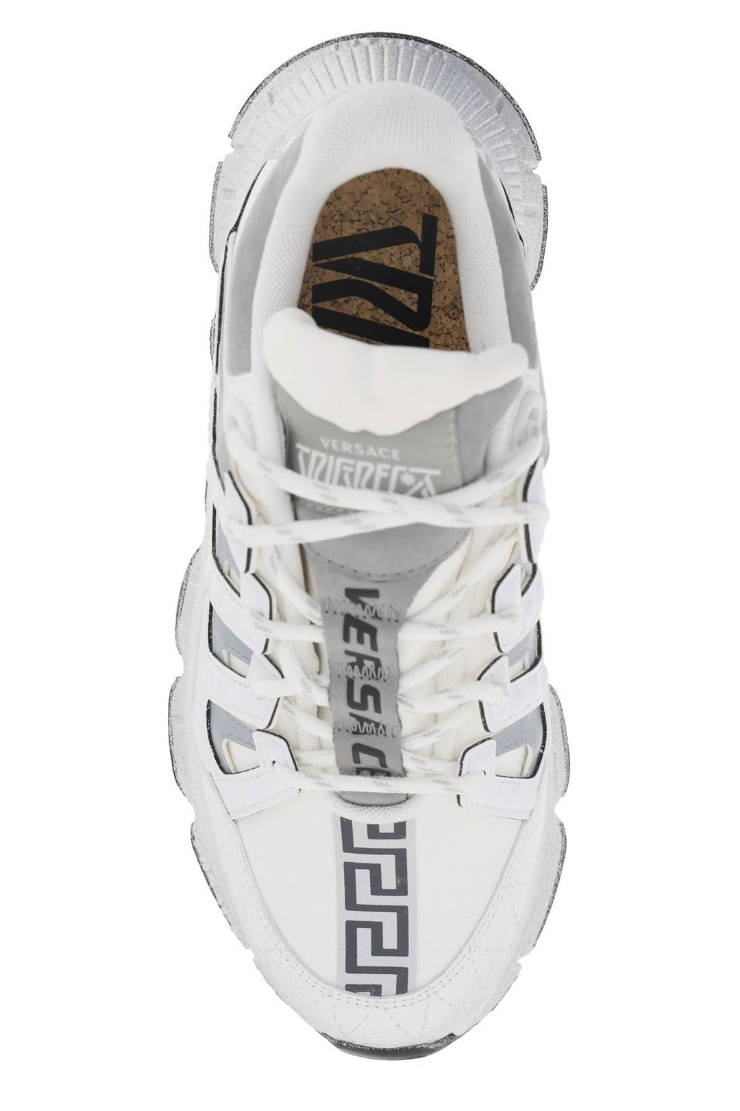 Versace 'Trigreca' Sneakers   Bianco