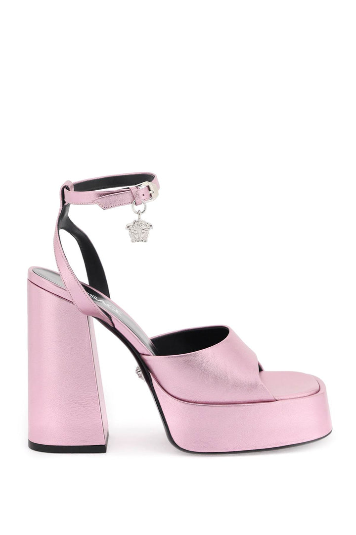 Versace 'Aevitas' Sandals   Rosa