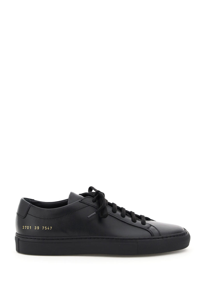 Common Projects Original Achilles Leather Sneakers   Black