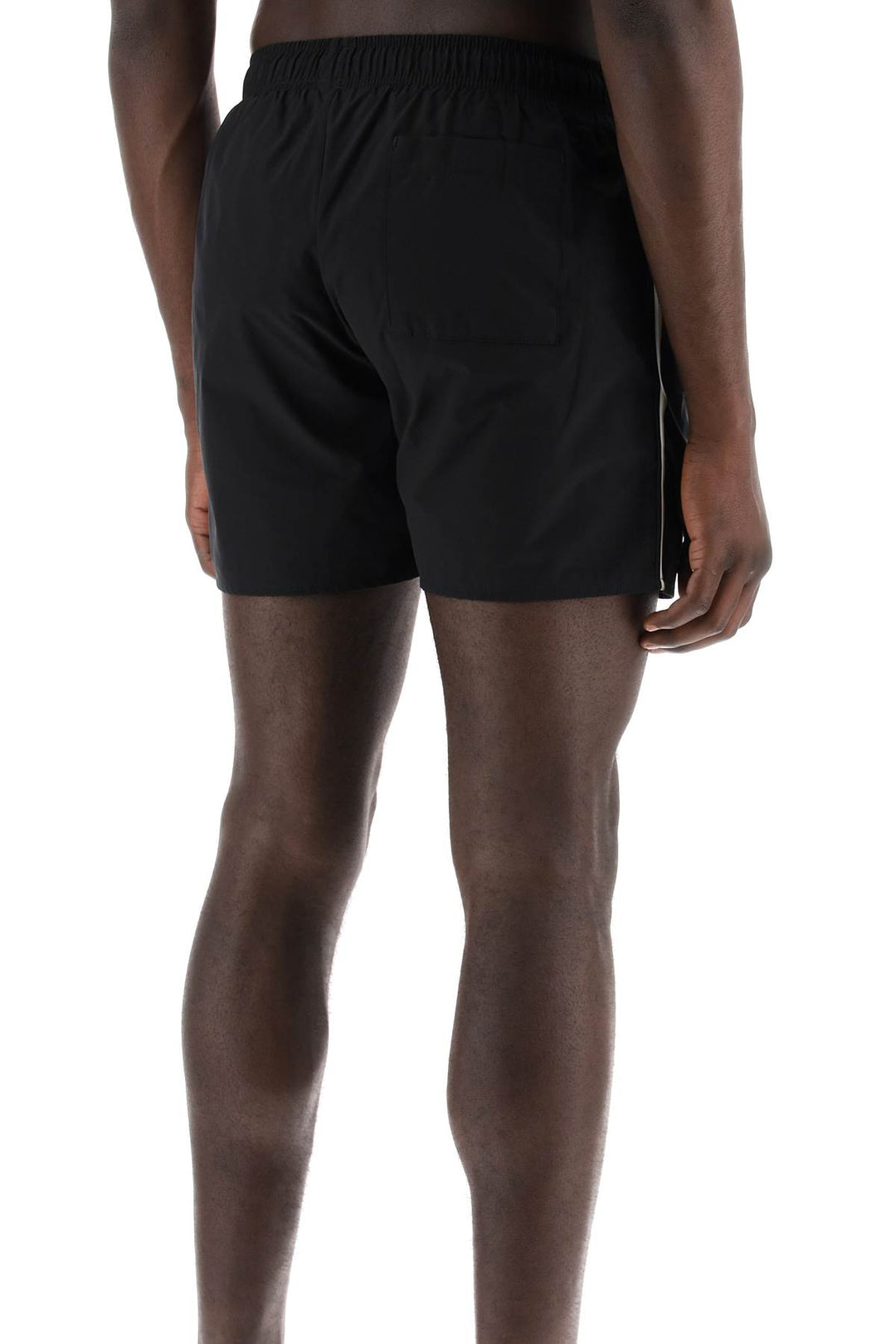 Boss Replace With Double Quoteseaside Bermuda Shorts With Tr   Nero