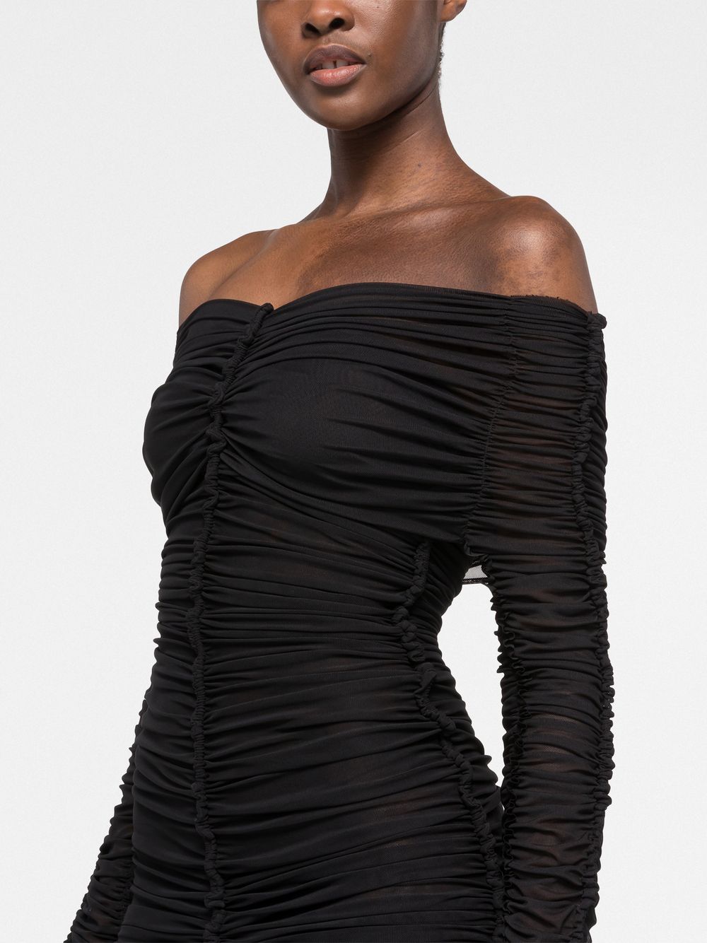 AZ FACTORY BY ESTER MANAS Ruched Mini Dress