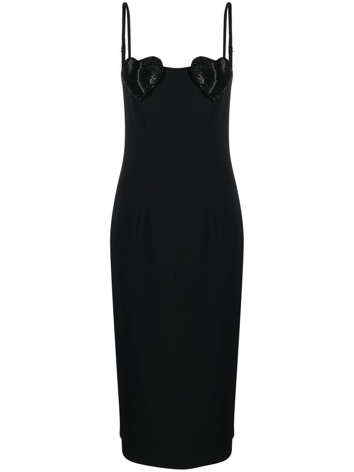 Blumarine heart sequin midi Dress