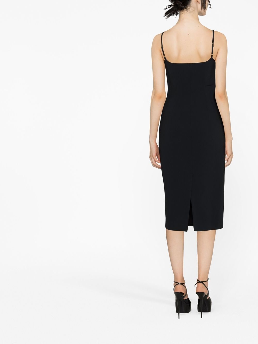 Blumarine heart sequin midi Dress