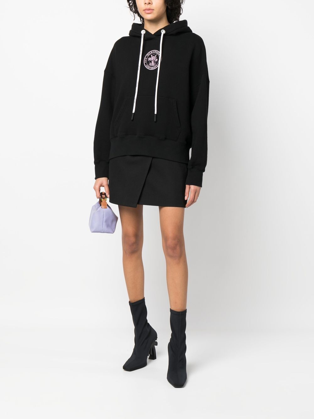 Palm Angels Logo Print Hoodie