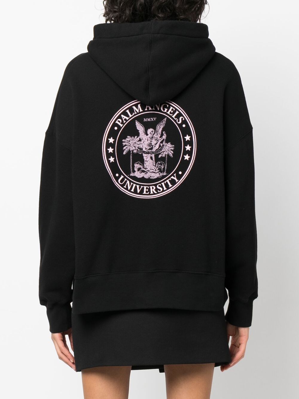 Palm Angels Logo Print Hoodie