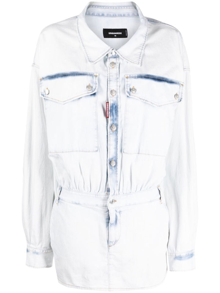 Dsquared2 Denim Mini Dress