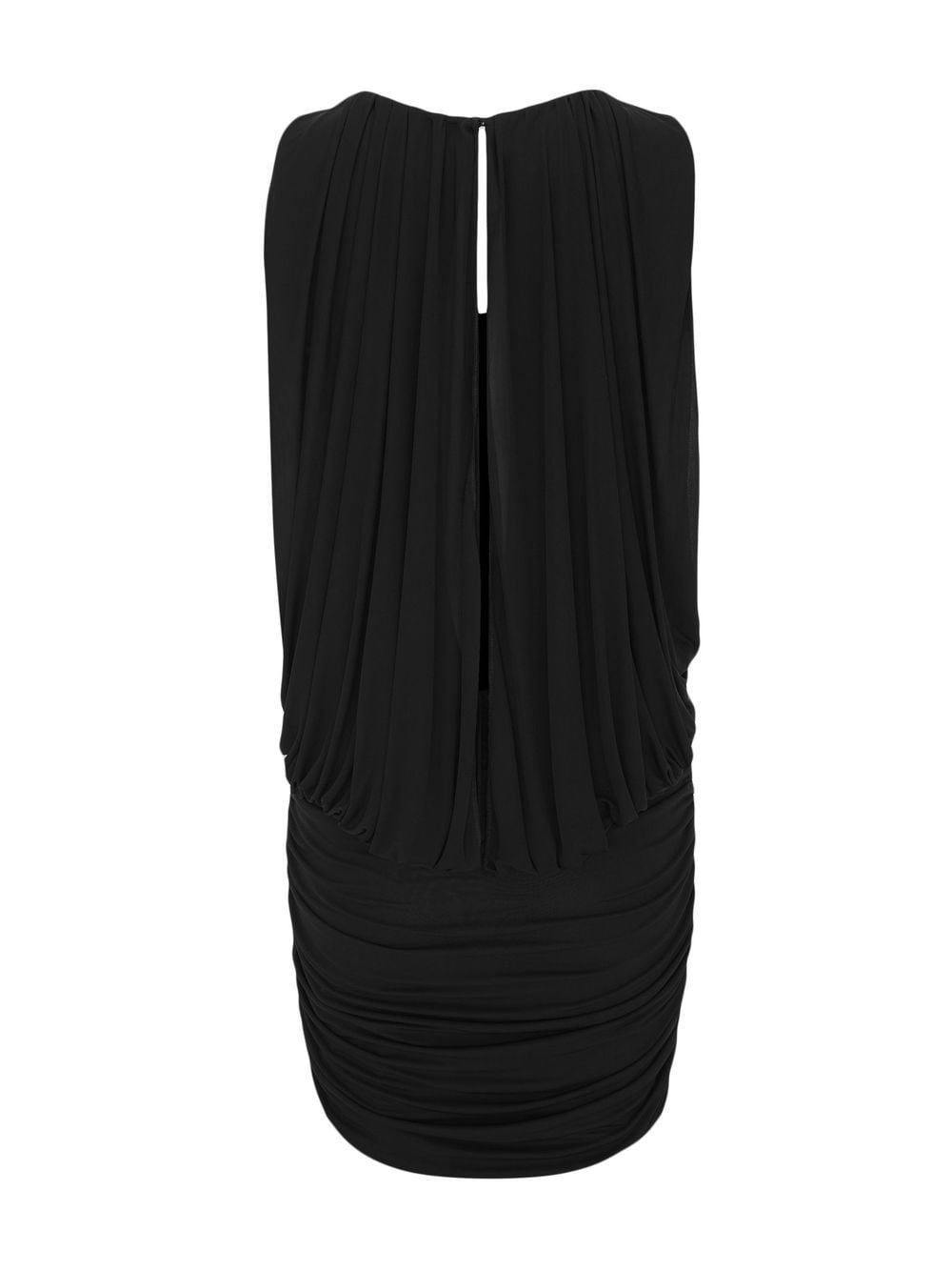 Saint Laurent Sleeveless Draped Mini dress