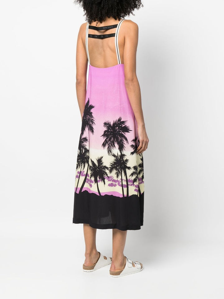 Palm Angels Midi Dress