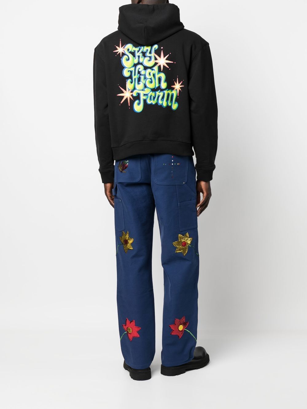 SKY HIGH FARM WORKWEAR Graphic Print Hoodie