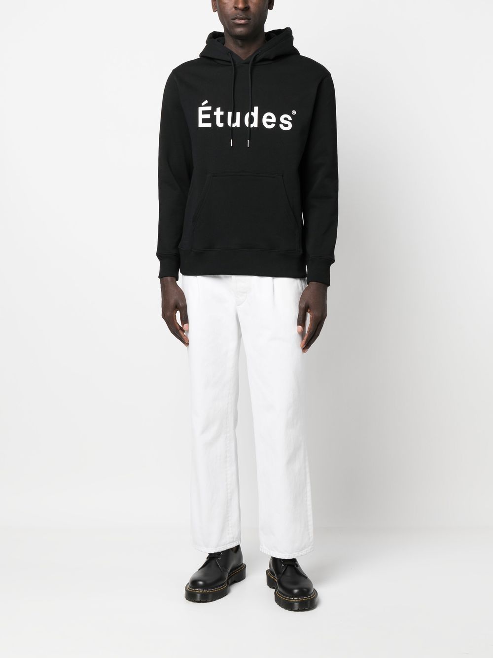 Études études Logo Print Hoodie