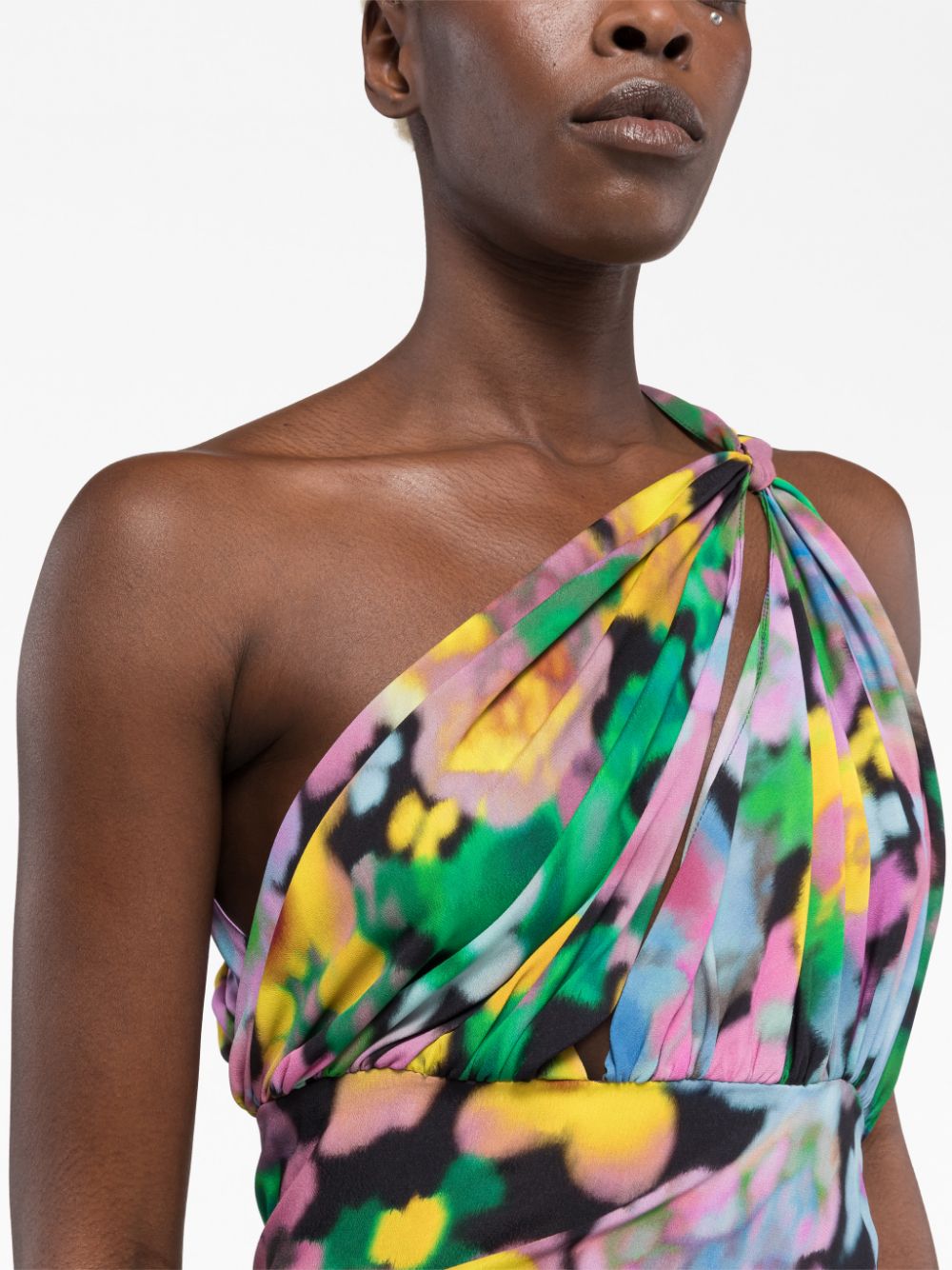 AZ FACTORY WITH LUTZ HUELLE Mini Asymmetric Dress