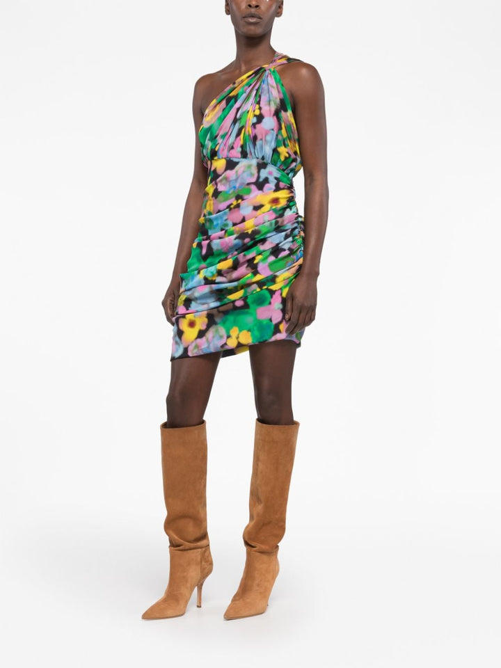 AZ FACTORY WITH LUTZ HUELLE Mini Asymmetric Dress