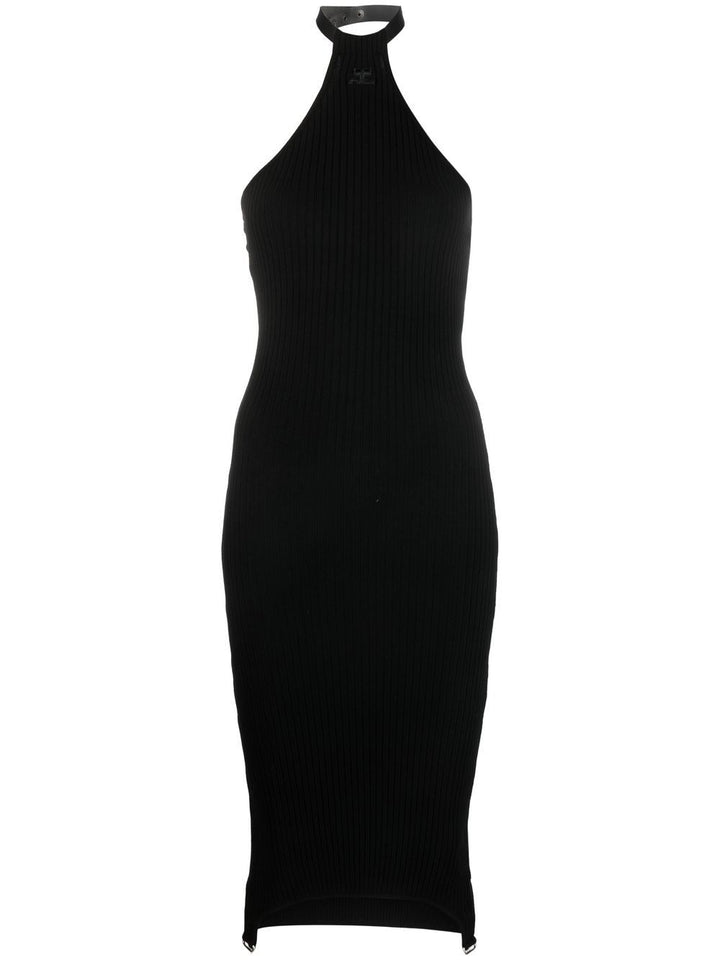 COURREGES PRE halterneck bodycon Dress