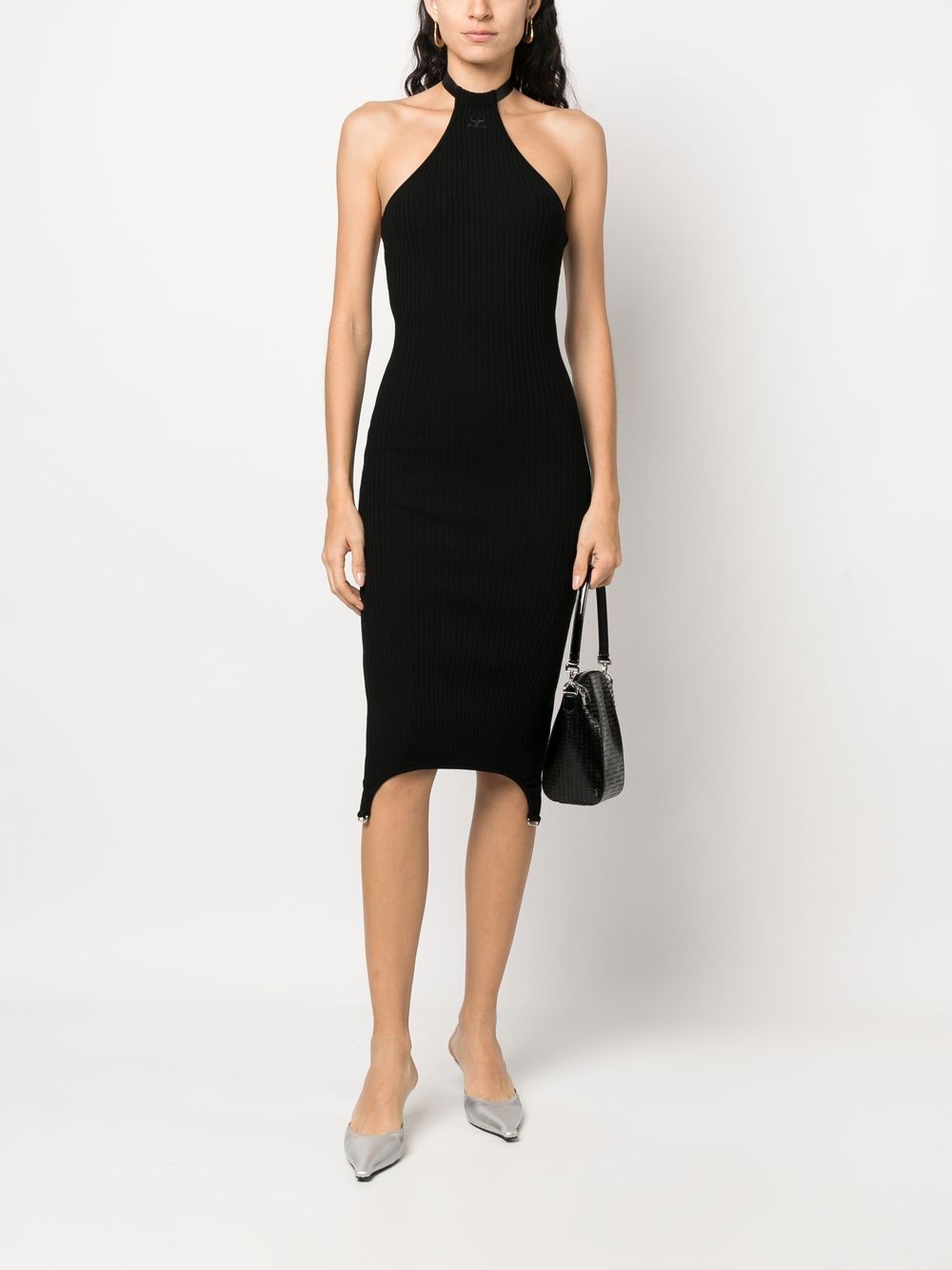 COURREGES PRE halterneck bodycon Dress