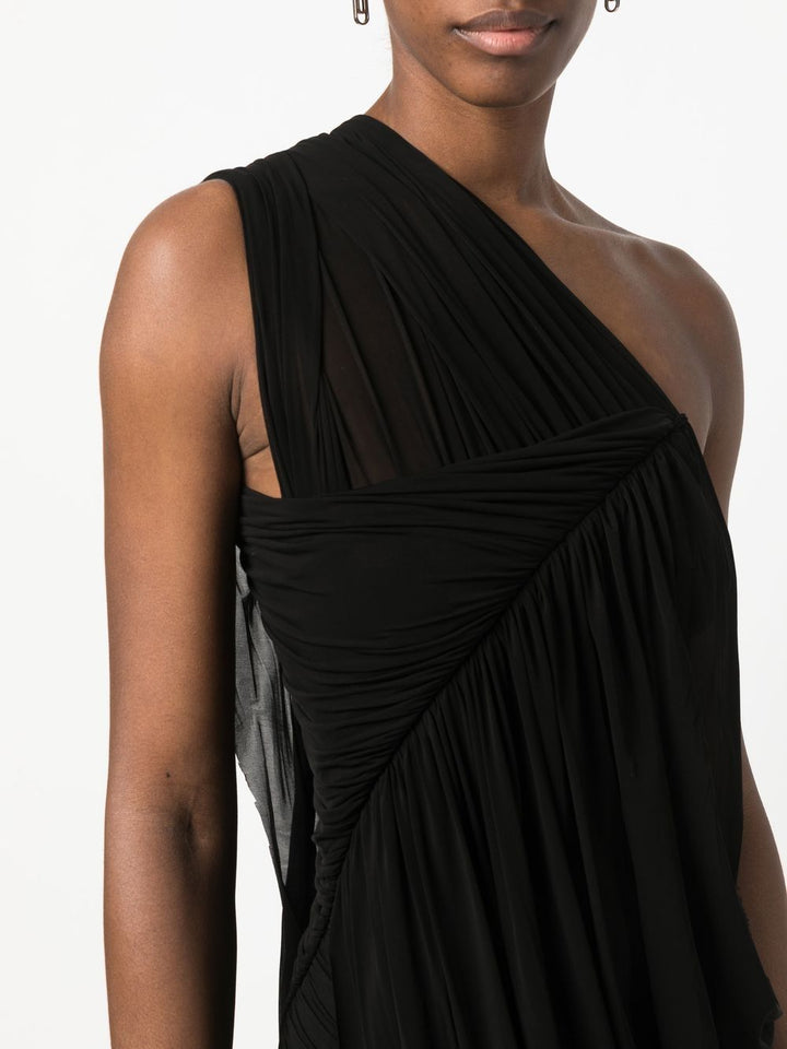 Rick Owens One-Shoulder Knee-Length Dress