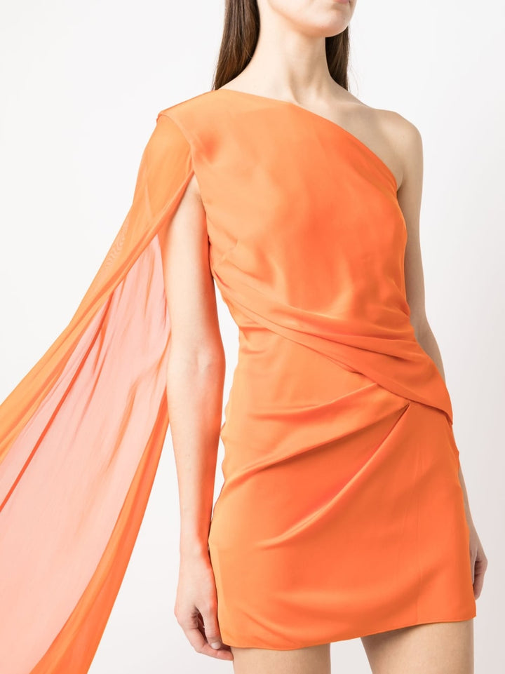 Roland Mouret One-Shoulder Mini Dress