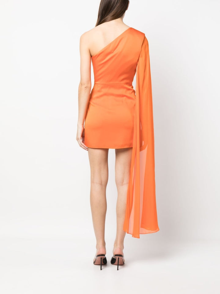 Roland Mouret One-Shoulder Mini Dress