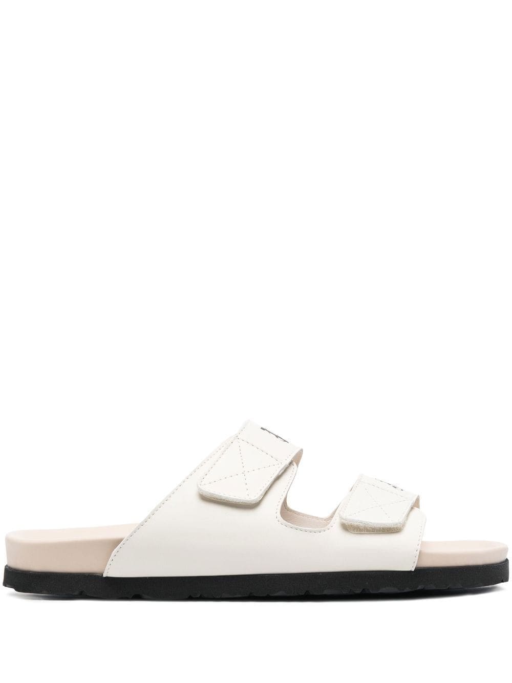 サンダル Palm Angels SS23 SANDAL WITH LOGO (PMIH004_S23LEA0010361) Palm Angels Sandals White – Choosh