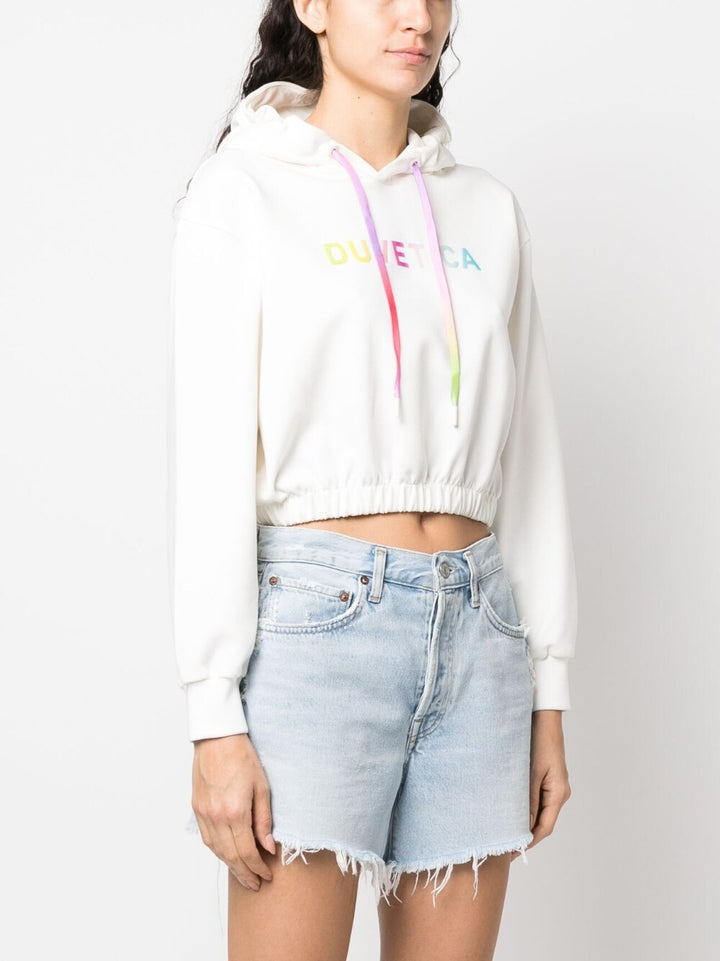 Duvetica cropped hoodie