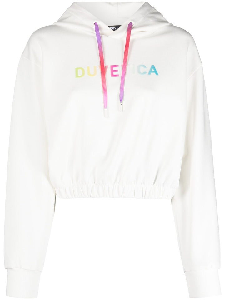 Duvetica cropped hoodie