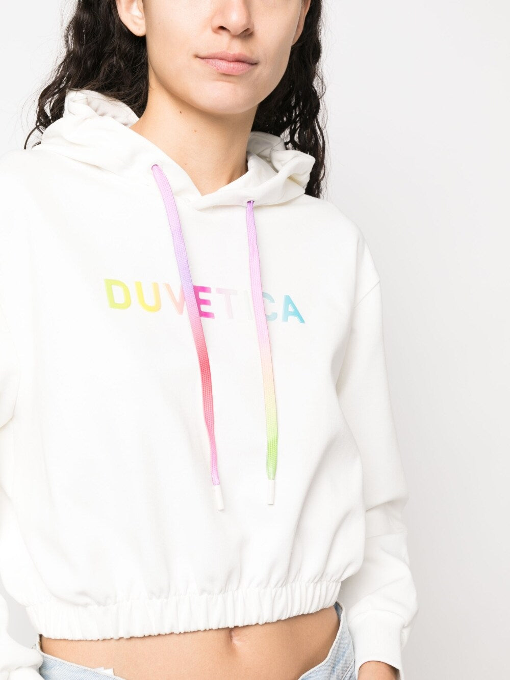 Duvetica cropped hoodie