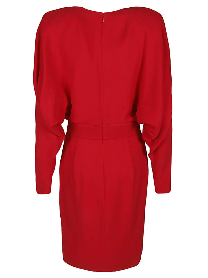 Alexandre Vauthier Plunging Neck Mini Dress