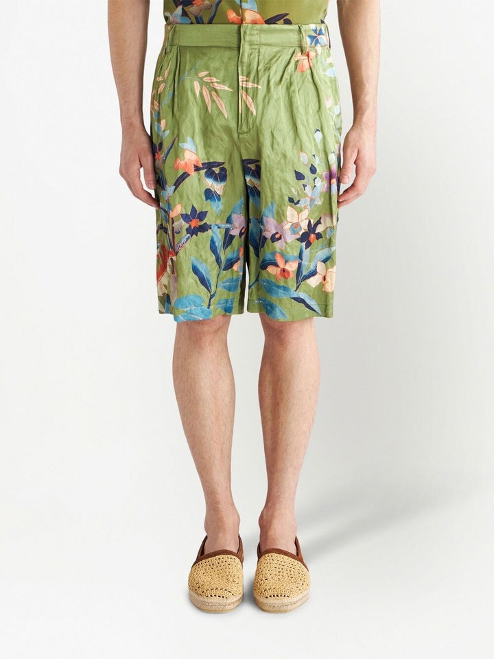 Etro Short Green