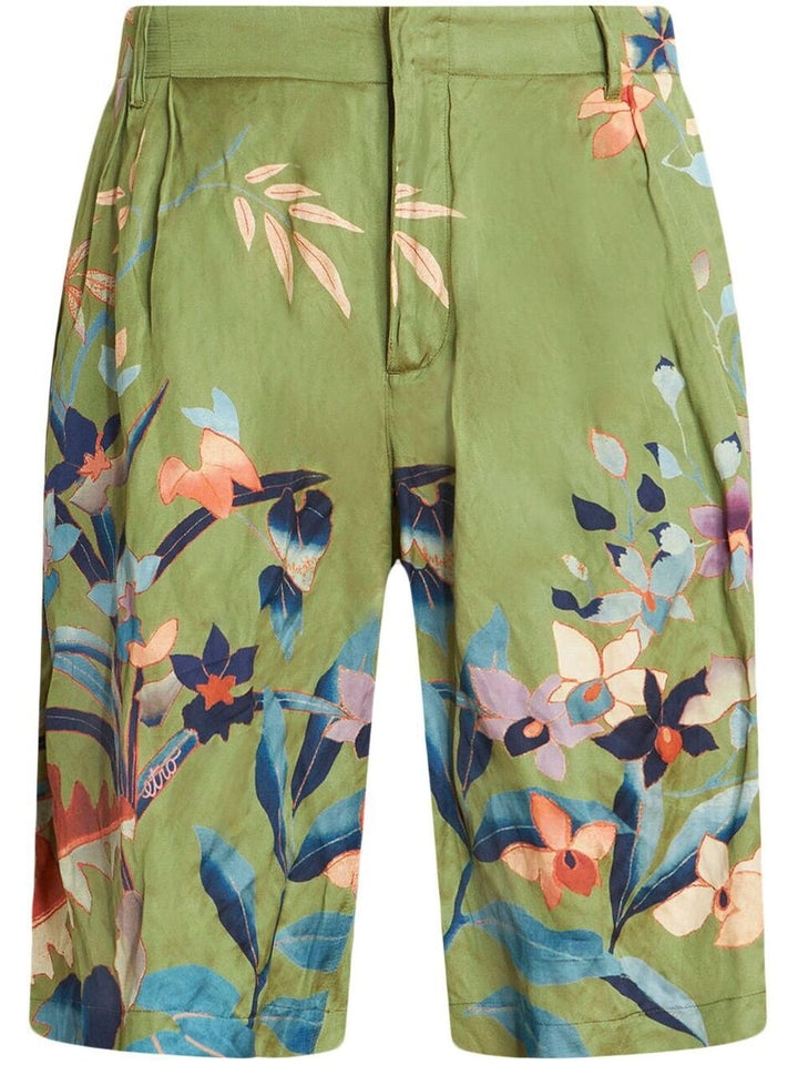 Etro Short Green