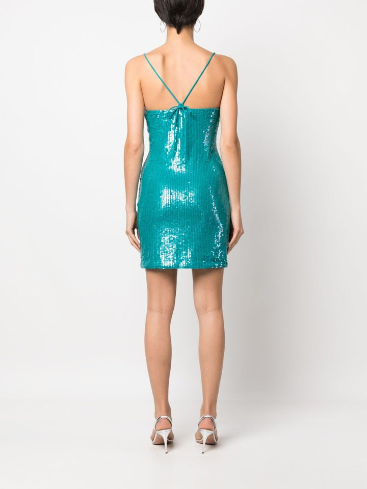 Parosh Mini Sequin Dress