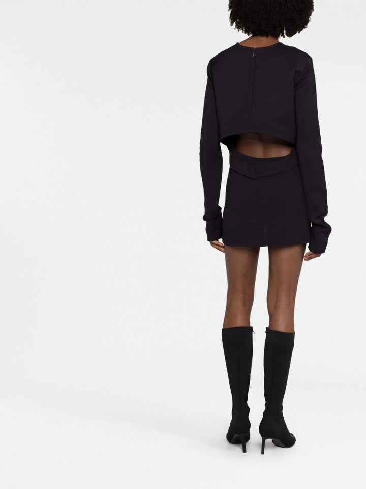 032C Kicked Back Cutout Mini Dress