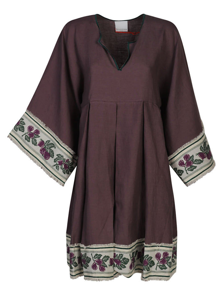 NINALEUCA Mini Kaftan Dress