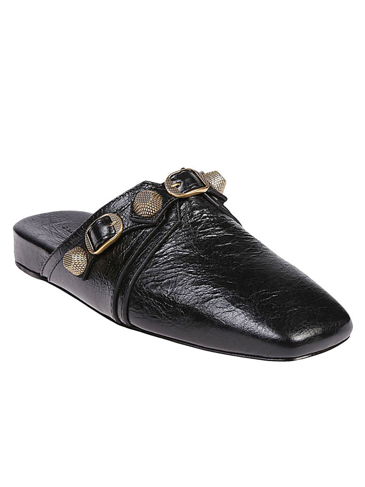 Balenciaga Cozy Cagole leather mules