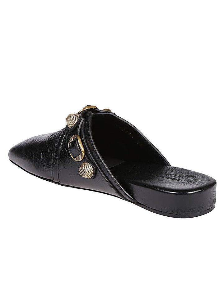 Balenciaga Cozy Cagole leather mules