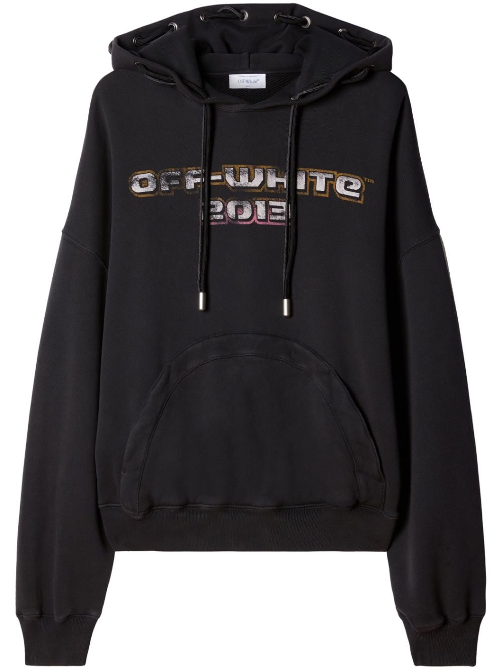 Off White Digit Bacchus cotton hoodie