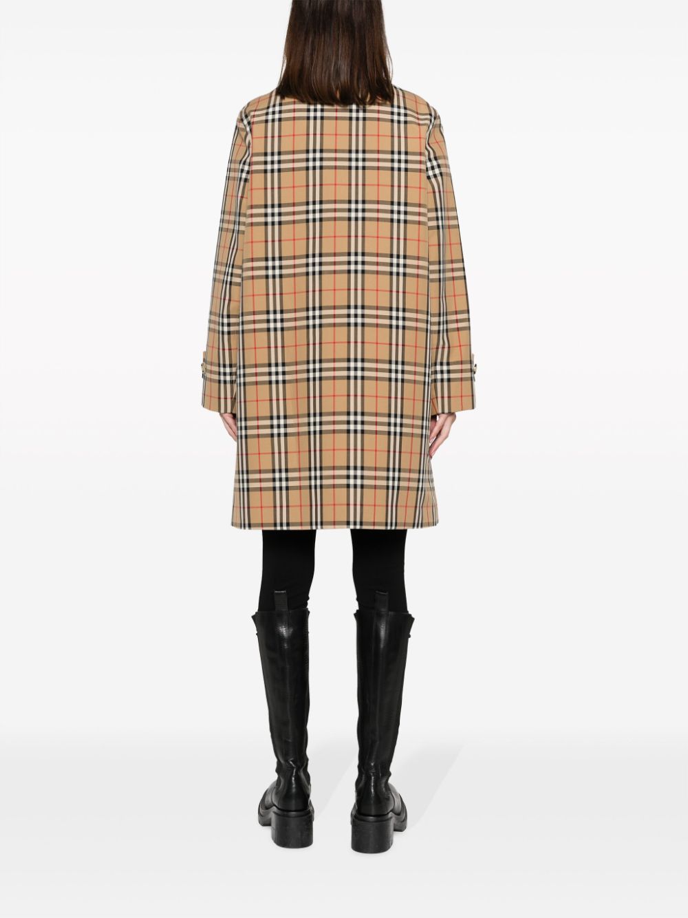 Burberry Checkered Coat
