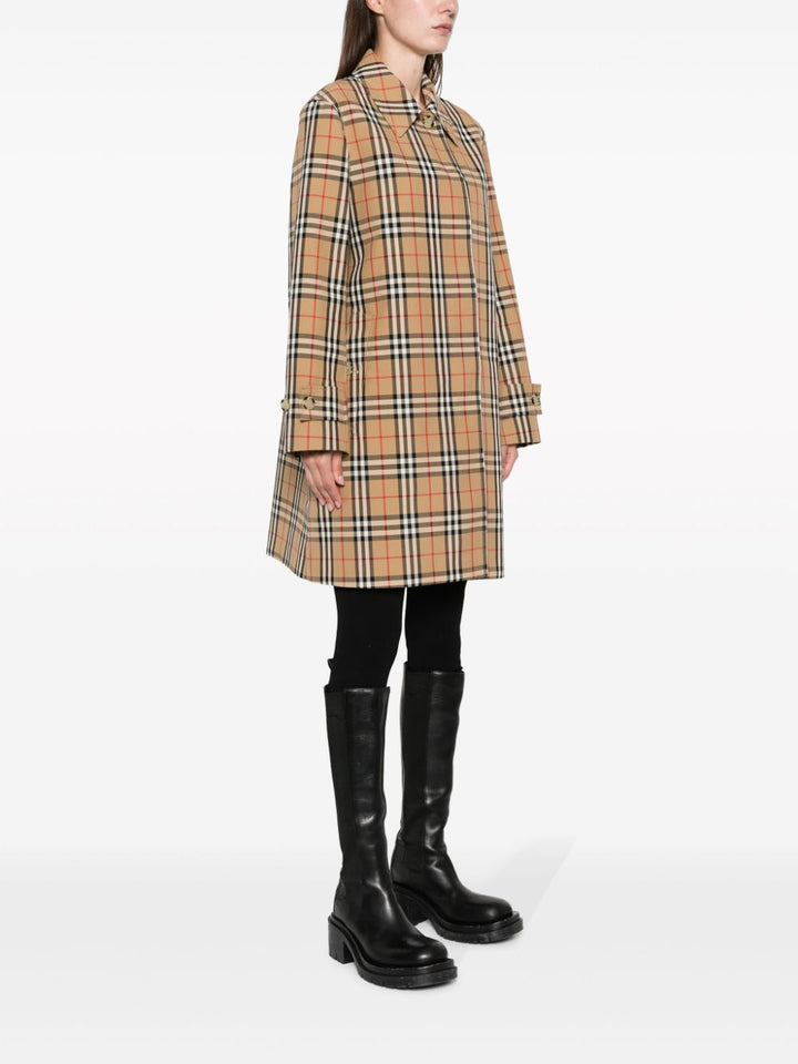 Burberry Checkered Coat