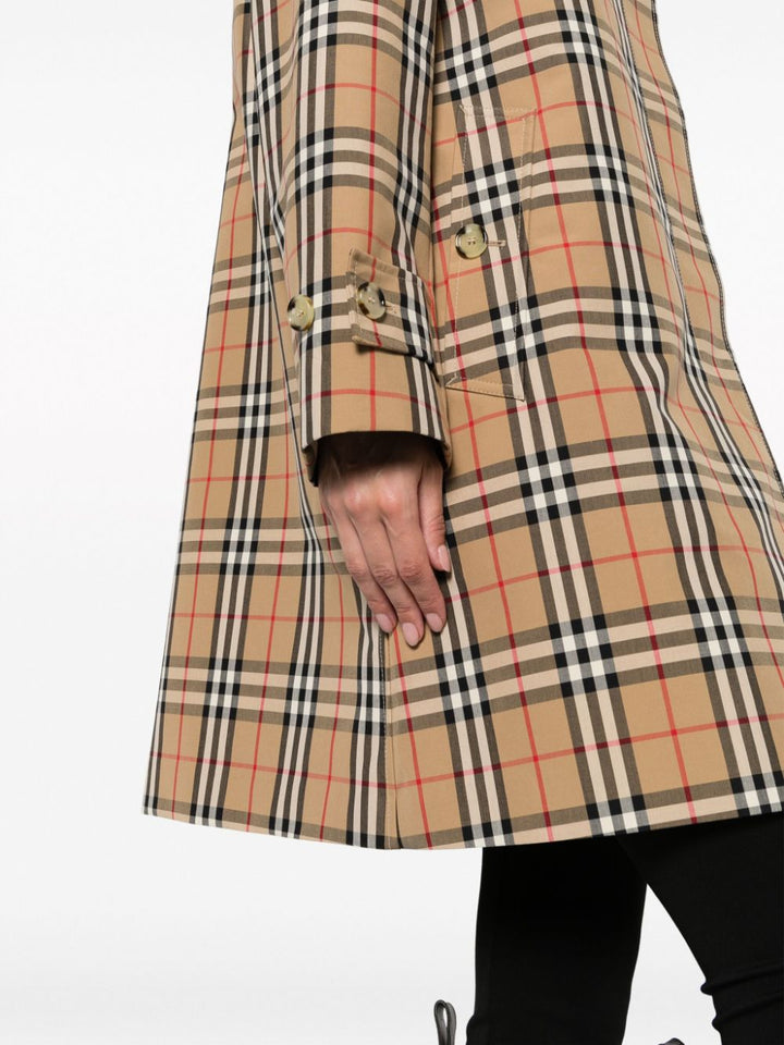 Burberry Checkered Coat