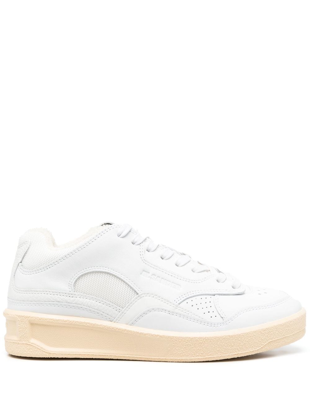 スニーカー JIL SANDER Women Sneakers J15WS0006P4869 100 White Low-Top Sneaker Woman | Jil Sander Official Online Store