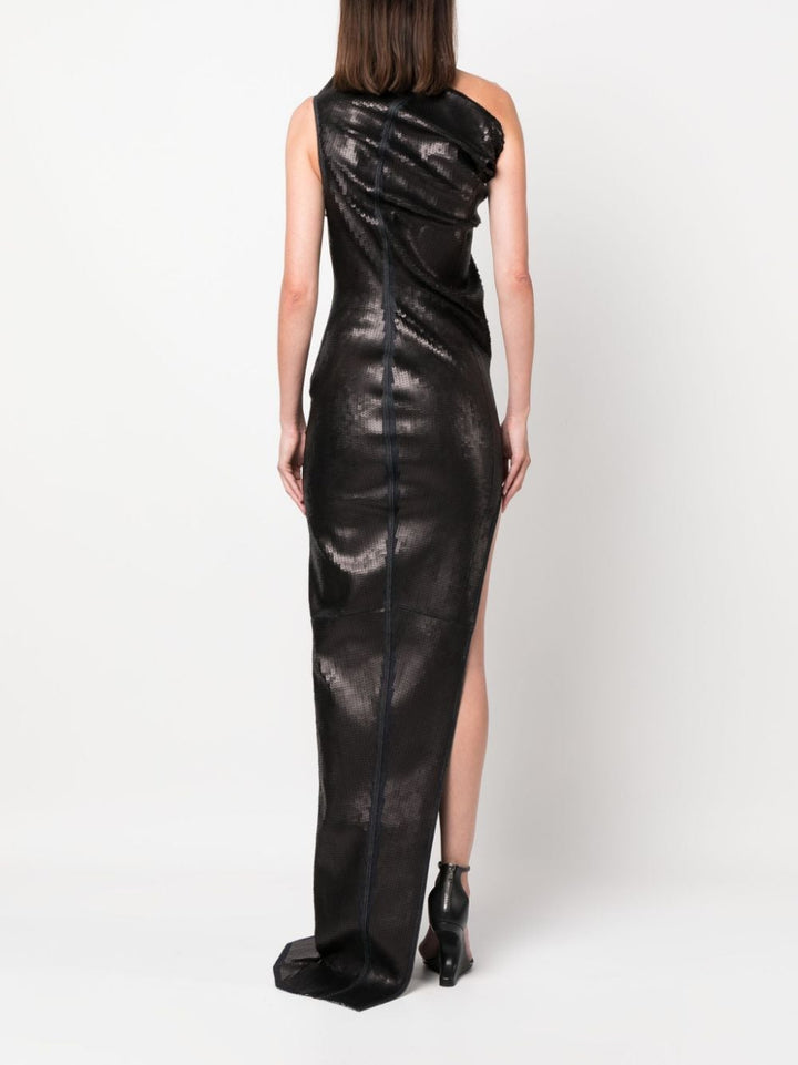 Rick Owens One-Shoulder Dress
