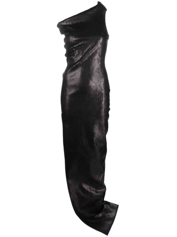 Rick Owens One-Shoulder Dress