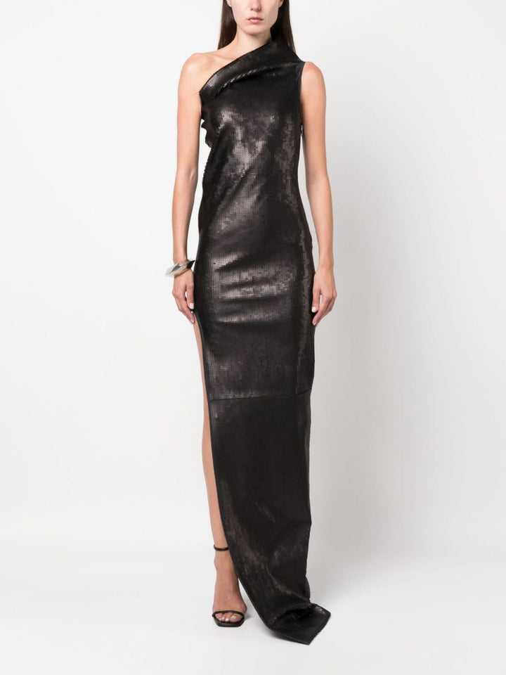 Rick Owens One-Shoulder Dress
