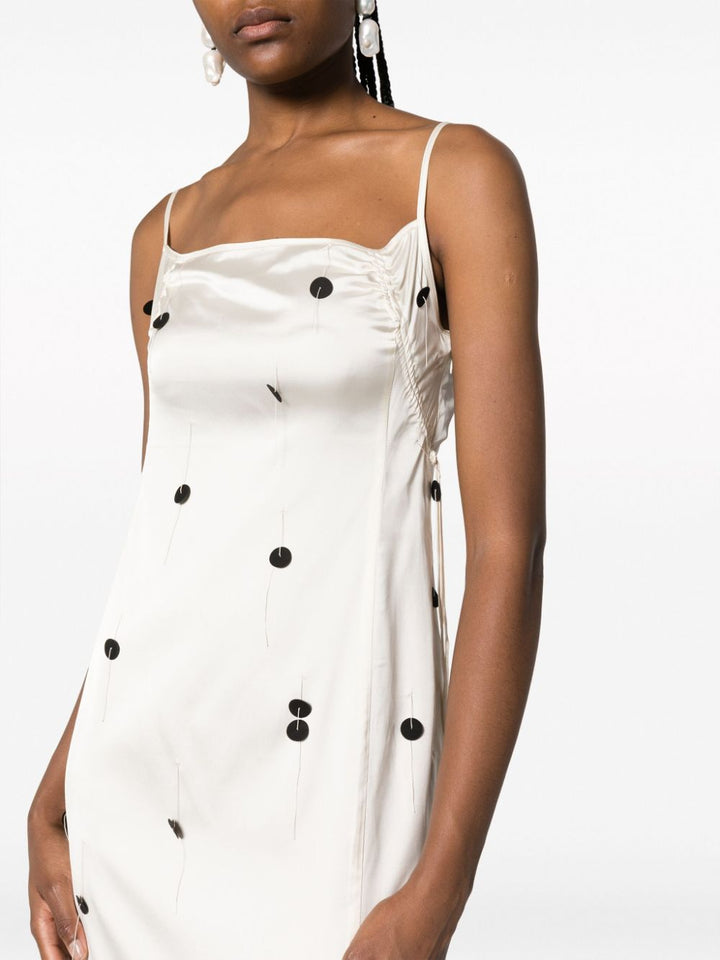 JACQUEMUS Chouchou polka-dot midi dress