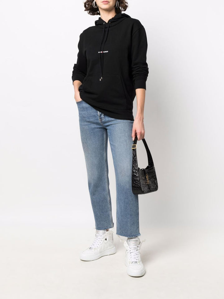 Saint Laurent Logo Hoodie