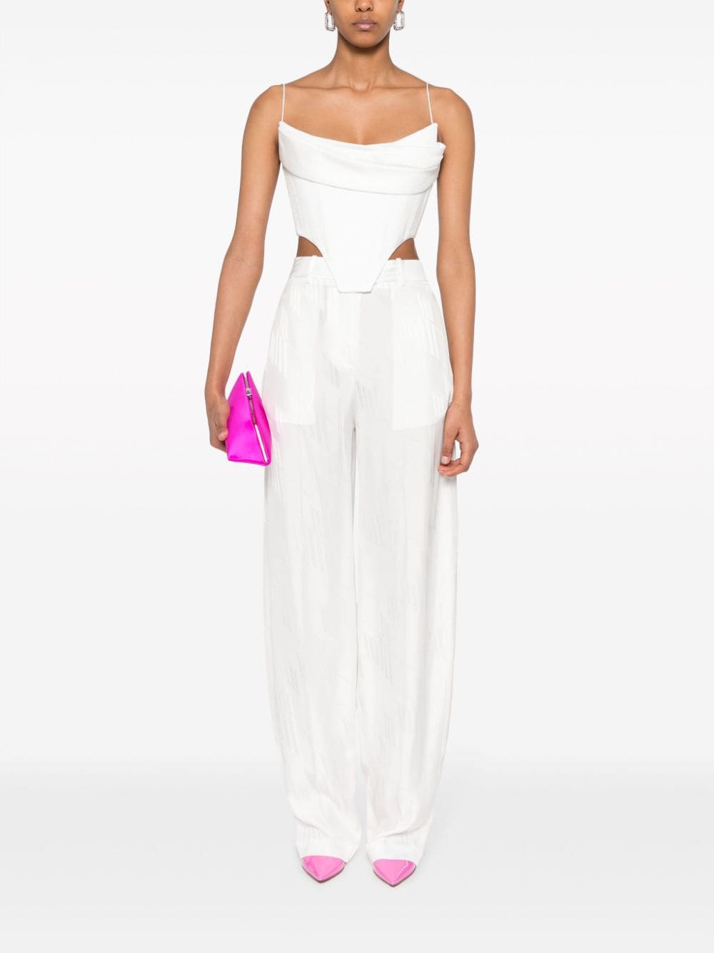 The Attico Satin pants