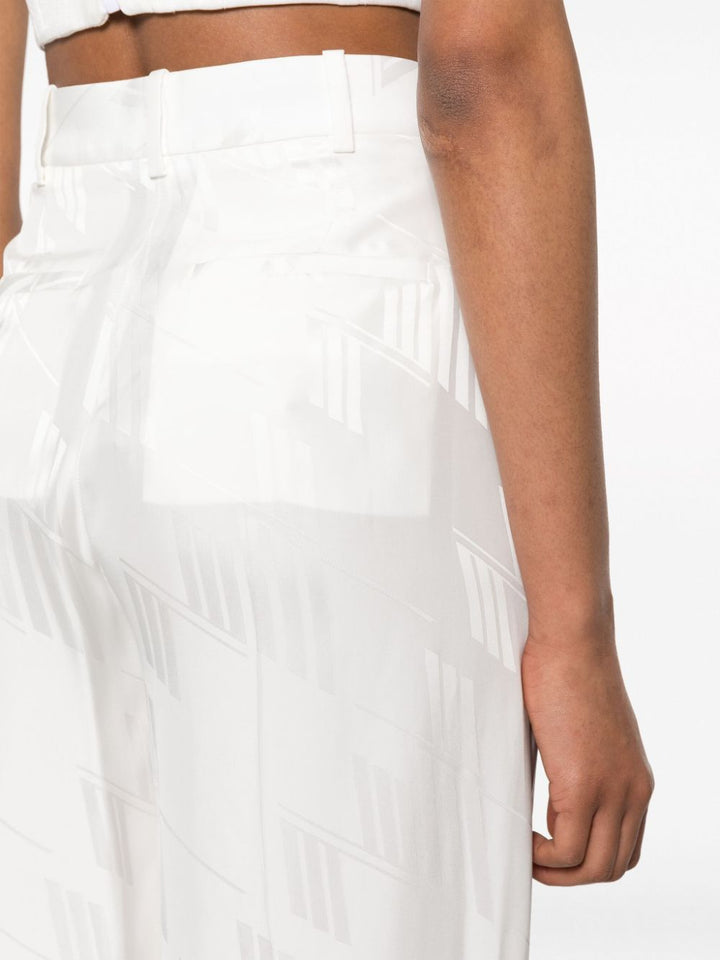 The Attico Satin pants