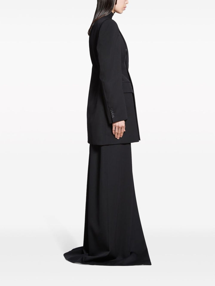 Balenciaga Hourglass Wool Blazer