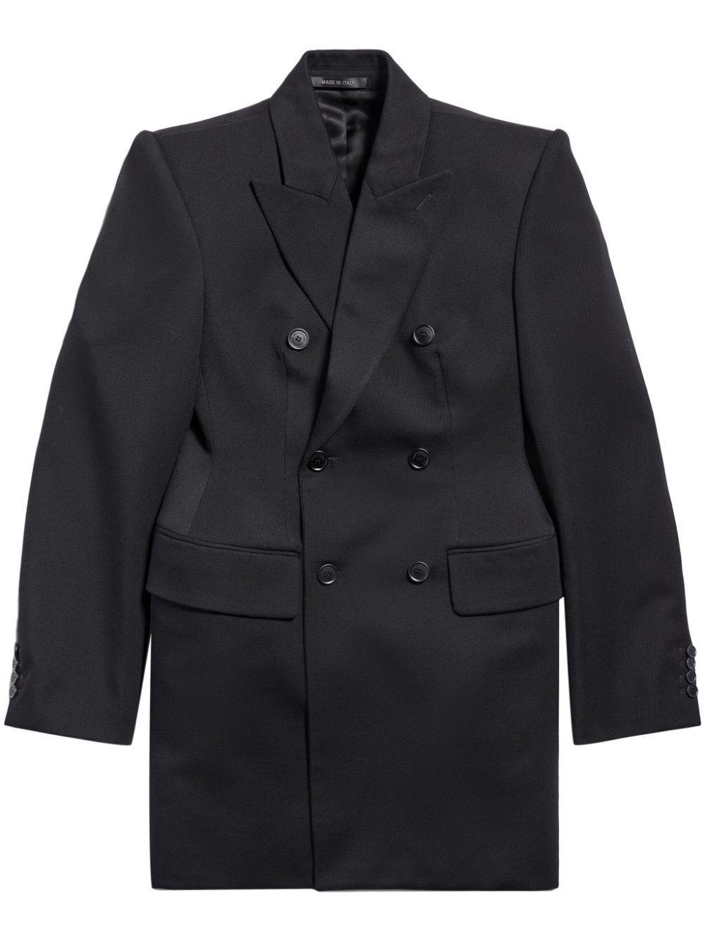 Balenciaga Hourglass Wool Blazer